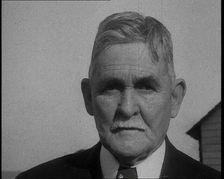Close up Shot of Dr John F Condon, 1930s. Creator: British Pathe Ltd