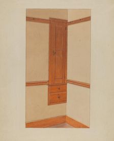 Closet and Drawers, c. 1938. Creator: Winslow Rich