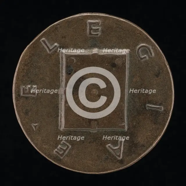 Closed Book [reverse], 1446. Creator: Matteo di Andrea de Pasti.