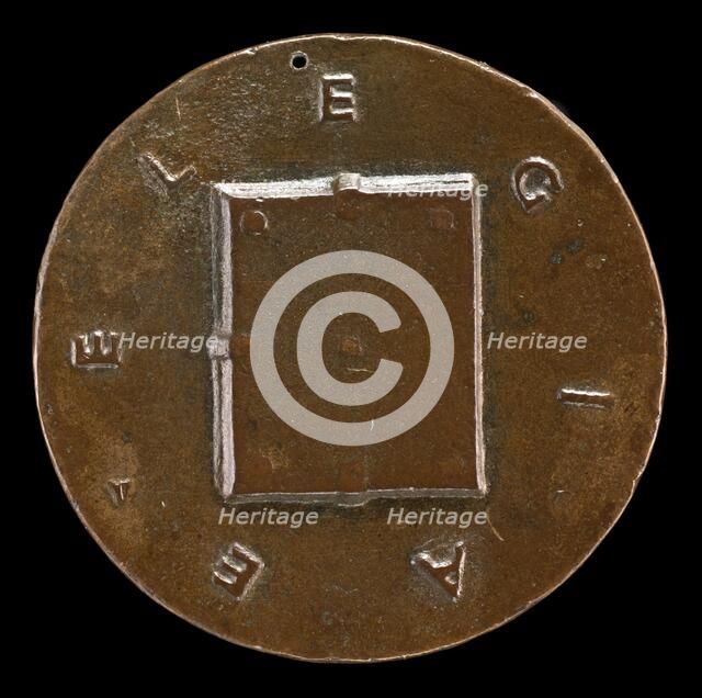 Closed Book [reverse], c. 1446. Creator: Matteo di Andrea de Pasti.