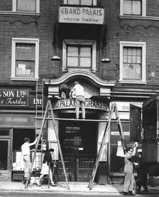 Closure of the Grand Palais Yiddish theatre, London, October 1970. Creator: Unknown