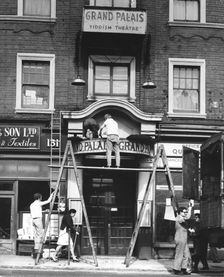 Closure of the Grand Palais Yiddish theatre, London, October 1970. Creator: Unknown