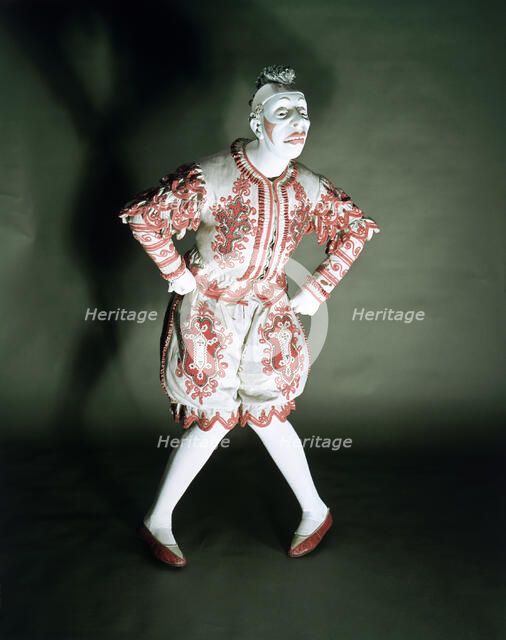 Clown costume, 19th century. Artist: Unknown