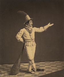 Clown, ca. 1860. Creator: Charles De Forest Fredricks