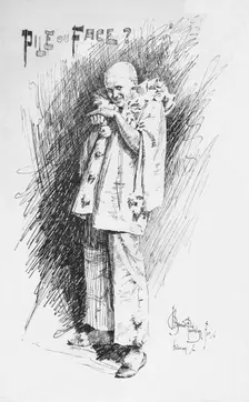 Clown Sketch c1893, (1894). Artist: Bernard Partridge