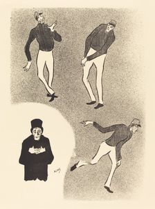 Clowns, 1893. Creator: Henri-Gabriel Ibels