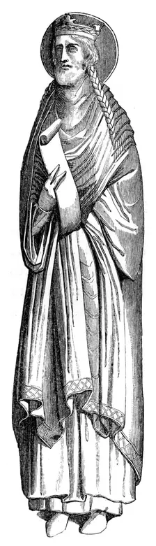 Clotaire I (497-560), King of the Franks, 1849
