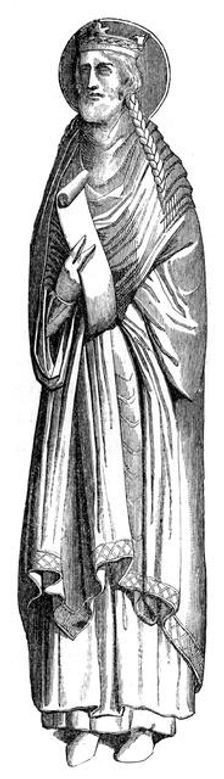 Clotaire I (497-560), King of the Franks, 1849