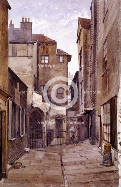 Cloth Fair, London, 1884. Artist: John Crowther