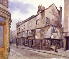 Cloth Fair, London, 1884. Artist: John Crowther