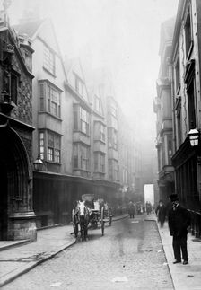 Cloth Fair, London. Artist: Anon