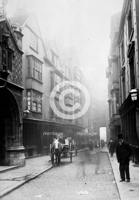 Cloth Fair, London. Artist: Anon