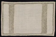 Cloth with Winged and Two-Tailed Animals, 17th-18th century. Creator: Unknown