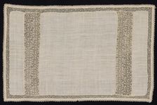 Cloth with Winged and Two-Tailed Animals, 17th-18th century. Creator: Unknown
