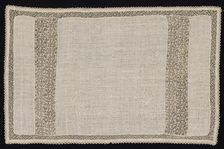 Cloth with Winged and Two-Tailed Animals, 17th-18th century. Creator: Unknown