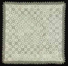 Cloth with Floral and Vegetal Patterns, 1560-1600. Creator: Unknown