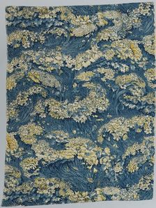 Cloth with Floral Sea Design, 1894. Creator: Arthur Silver (British, 1853-1896)