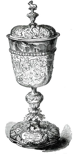 Clothworkers Company's Cup (Pepys's), 1850. Creator: Unknown.