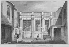 Clothworkers Hall, Mincing Lane, City of London, 1830. Artist: W Wallis