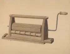 Clothes Washer, 1940. Creator: Alexander Anderson