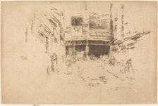 Clothes Exchange, No.I, 1887. Creator: James Abbott McNeill Whistler