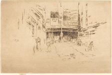 Clothes Exchange, No.I, 1887. Creator: James Abbott McNeill Whistler