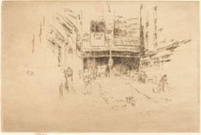 Clothes Exchange, No.I, 1887. Creator: James Abbott McNeill Whistler