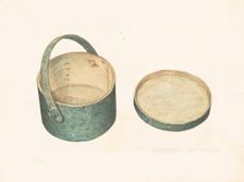Clothes Pin Basket, c. 1938. Creator: Herndon Hightower