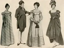 Clothing from 1800-1808 1903, (1937). Creator: Sophie B Steel