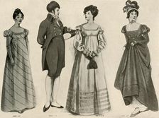 Clothing from 1800-1808 1903, (1937). Creator: Sophie B Steel