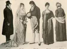 Clothing from 1800-1808 1903, (1937). Creator: Sophie B Steel