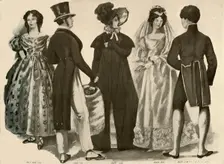 Clothing from 1812-1828 1907, (1937). Creator: Cecil W Trout