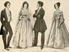 Clothing from 1836-1847 1907, (1937). Creator: Cecil W Trout