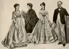 Clothing from 1860-1870 1907, (1937). Creator: Cecil W Trout
