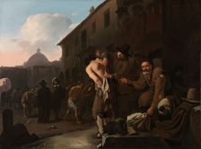 Clothing the Naked, c.1646-c.1649. Creator: Michiel Sweerts
