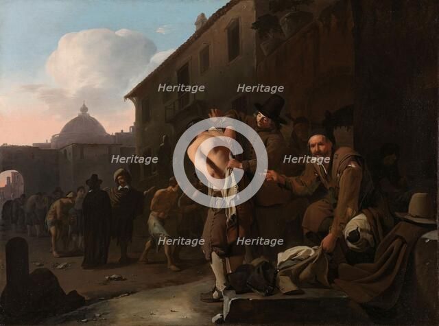 Clothing the Naked, c.1646-c.1649. Creator: Michiel Sweerts.