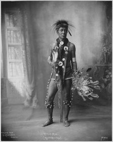 Cloud Man (Assinaboines), 1898. Creator: Frank A. Rinehart (American, 1861-1928)