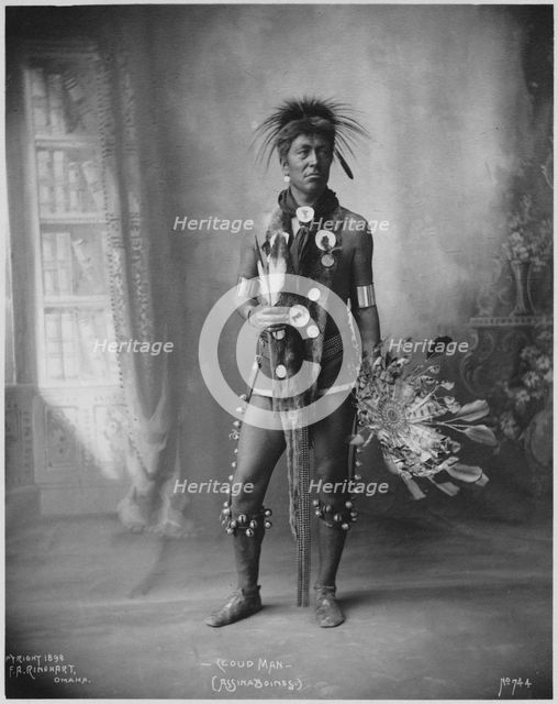 Cloud Man (Assinaboines), 1898. Creator: Frank A. Rinehart (American, 1861-1928).