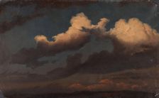 Cloud Study, 1843. Creator: Knud Baade