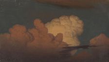 Cloud Study, 1850. Creator: Knud Baade