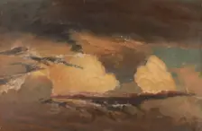 Cloud Study, 1853. Creator: Knud Baade