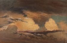 Cloud Study, 1853. Creator: Knud Baade