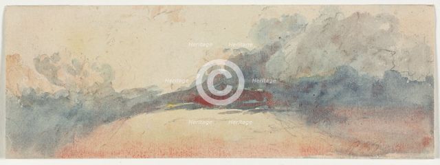 Cloud Study, 1800s. Creator: Anonymous.