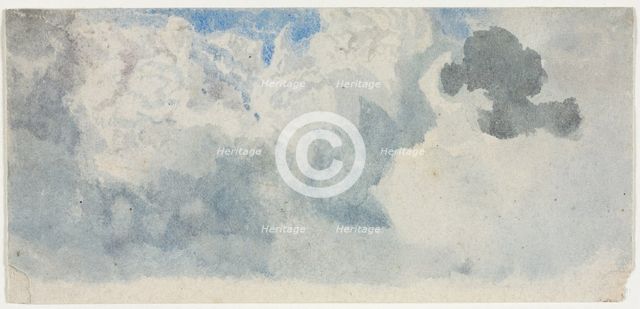 Cloud Study, 1800s. Creator: Anonymous.