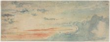 Cloud Study, 1800s. Creator: Anonymous