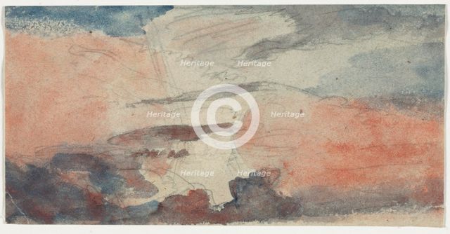 Cloud Study, 1800s. Creator: Anonymous.