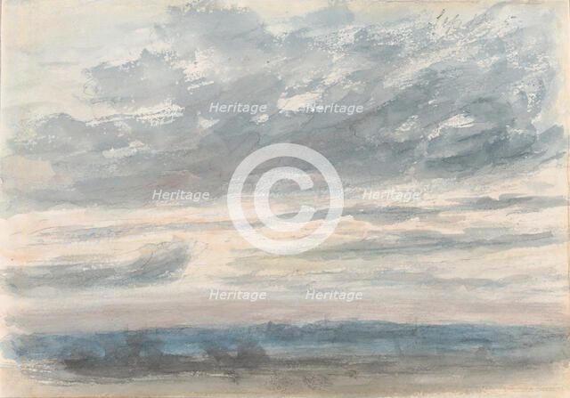 Cloud Study, 1830-35. Creator: John Constable.