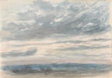 Cloud Study, 1830-35. Creator: John Constable