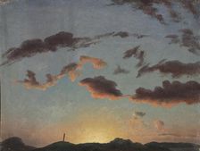 Cloud Study, 1838. Creator: Knud Baade