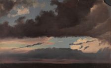 Cloud Study, 1839. Creator: Knud Baade